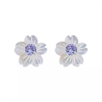 Brinco flor madreprola