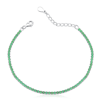 Pulseira riviera verde